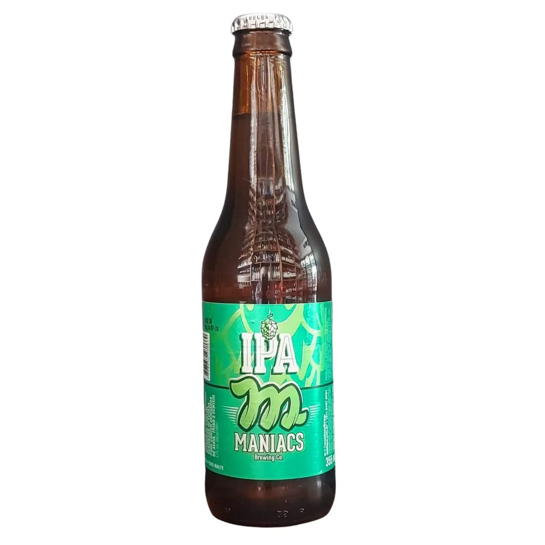 Cerveja Maniacs IPA Long Neck 355 ml