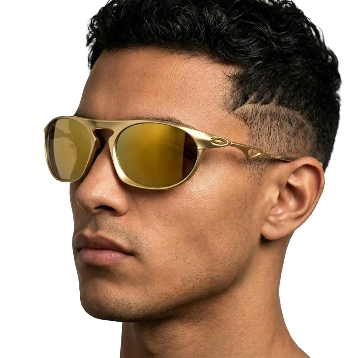 Óculos de Sol Oakley Unissex Neo Jacket Prizm 24K Polarized Dourado