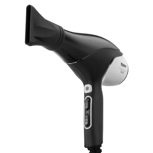 Secador de Cabelo Taiff Unique Duo 2700W Íons Anti-frizz Bivolt Preto e Branco