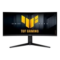Monitor Gamer Curvo ASUS TUF 34"", WQHD, 250Hz, 0.5ms, Fast VA, FreeSync Premium, Altura Ajustável, Som Integrado, Preto - VG34WQML5A, sem avaliações, R$ 2099.99 com 30% de desconto no PIX ou 10x de
