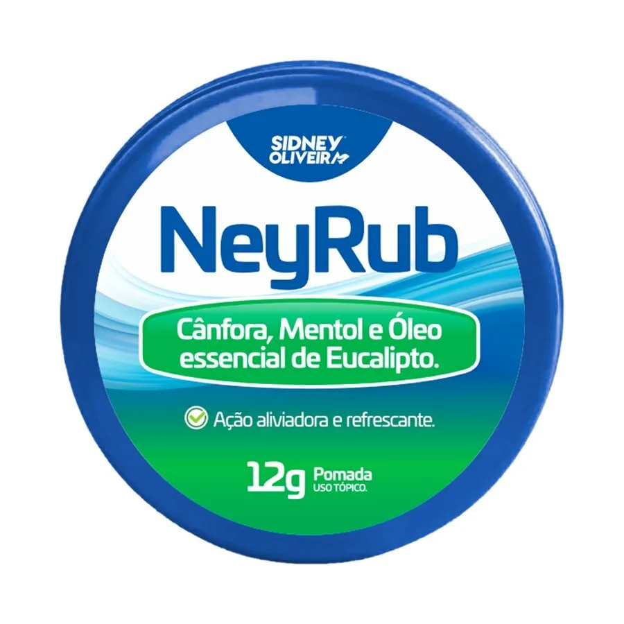 Neyrub Descongestionante Pomada 12G Sidney Oliveira 