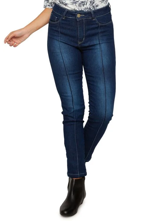 Calça Jeans Feminina Skinny Escura Caedu - Conforto e Estilo