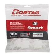 Espaçador Nivelador 1,0 Mm Smart Pacote Com 100un Cortag