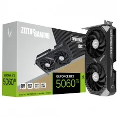 Placa de Vídeo Zotac Gaming NVIDIA GeForce RTX 5060 Ti Twin Edge OC, 8GB, GDDR7, DLSS, Ray Tracing, ZT-B50610H-10M