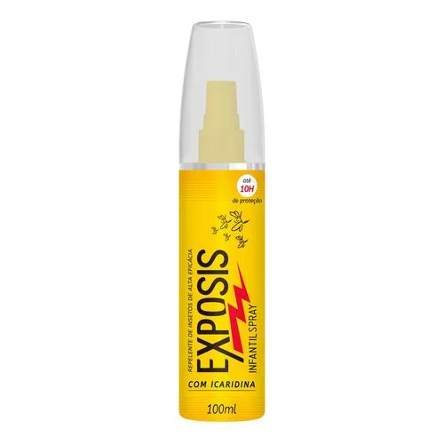 Repelente ERepelente Exposis Spray Infantil com Icaridina 100mlxposis Spray Infantil 100ml - Drogarias Pacheco