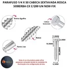 Parafuso 1/4 X 65 Cabeca Sextavada Rosca Soberba Cx C/200 Un New-fix 3042001