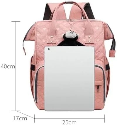 Bolsa Mochila Maternidade Impermeável Multifuncional- Estilo e Praticidade para Mamães Modernas, Com Grande Capacidade para Todo o Essencial do Bebê