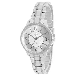 Relógio Tuguir Feminino Analogico Infinity Casual TGi37049 Prata