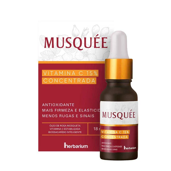 Vitamina C 15% Concentrada em Gotas Musquée 18ml