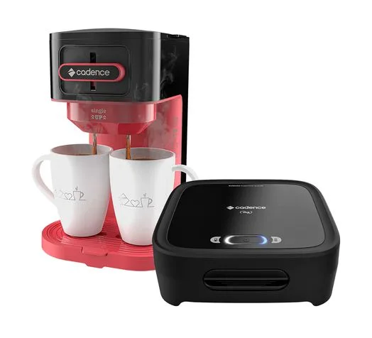 Kit Click Cadence - Sanduicheira e Cafeteira Single Up