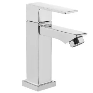 Torneira Banheiro/Lavabo/Pia Luxo Quadrada ¼ De Volta