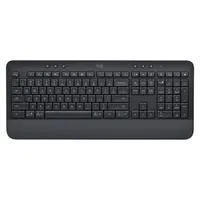 Teclado Sem Fio Logitech Signature K650, Bluetooth, USB, Com Apoio para as Mãos, US, Grafite - 920-010911
