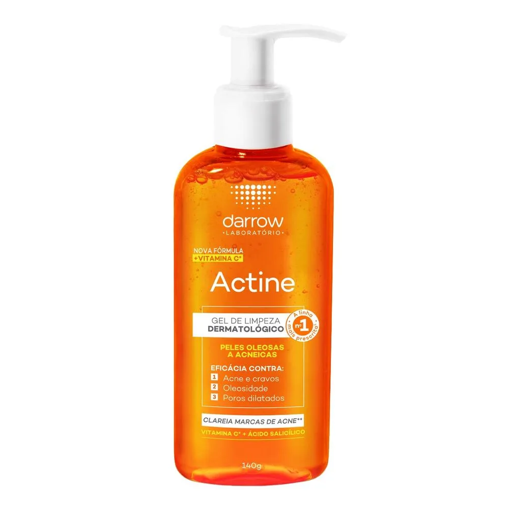 Gel de Limpeza Facial Darrow Actine 140g - Drogarias Pacheco