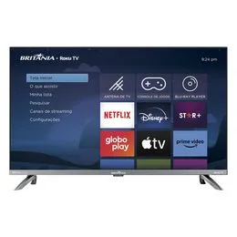 Smart TV 32” Britânia BTV32G7PR2CSGBLH LED Dolby Audio - Outlet