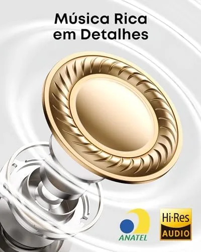 soundcore Q30 da Anker, Fone de Ouvido Bluetooth Sem Fio, ANC Híbrido Ativo, Headphone, Som de Alta Resolução, EQ Personalizável via App, 80h de Bateria, Conexão Multiponto, Ajuste Confortável, Preto