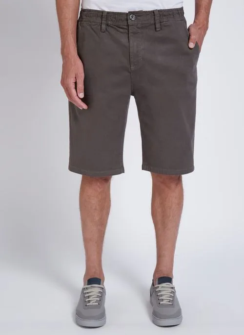Bermuda Sarja Essencial Comfort Masculina Individual
