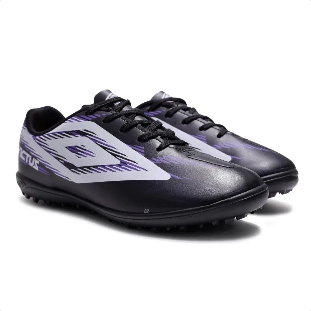 Chuteira Society Umbro Invictus Jr Preto/Branco