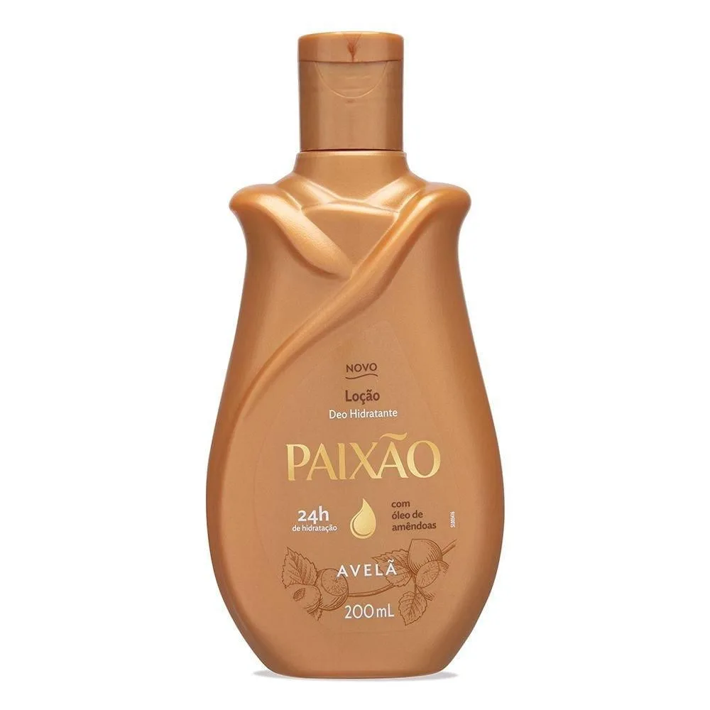 Loção Hidratante Paixão Avelã com Ação Desodorante 200ml