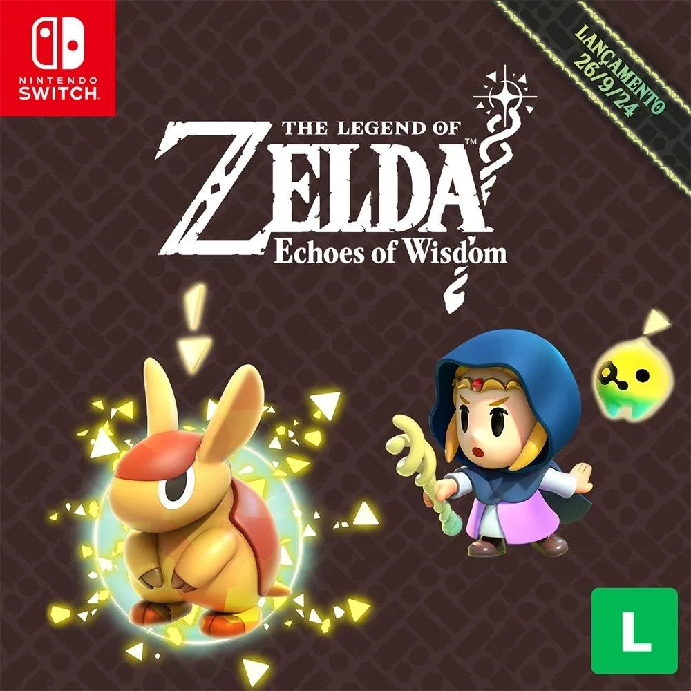 Jogo The Legend of  Zelda: Echoes of Wisdom, Nintendo Switch - NT000009NSW