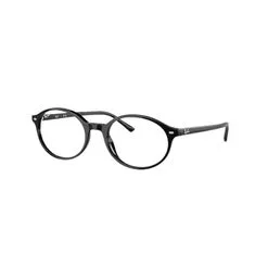 Armação de Óculos de Grau Unissex Ray-Ban Oval RX5429 2000 Cor Preto - RAY BAN