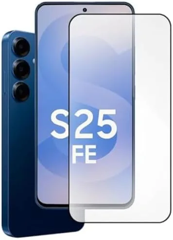 Película De Vidro 3D 9H Com Cobertural Total Da Tela Para Samsung Galaxy S25 FE