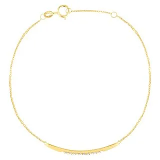 Pulseira Selina em Ouro Amarelo 18k com Diamantes 1 ct