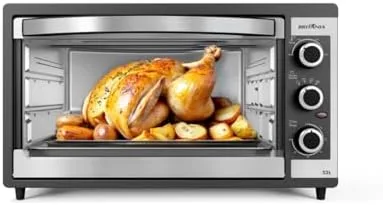 Forno Elétrico Britânia BFE55P Dupla resistência 52L 220V