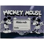 Painel Metálico 26x19 Disney Mickey e Minnie Disney, 81863, Zona Criativa PT 1 UN
