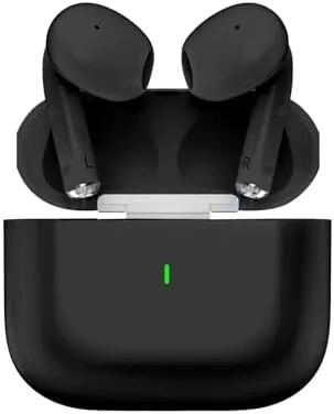 Fones de ouvido Bluetooth 5.3 sem fio, bateria com duração de 40 horas, carregamento USB-C, classificação de resistência à água IPX6, microfone embutido, compatíveis com Android e iOS