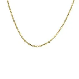 Corrente Masculina em Ouro 10K Cadeado 60 cm - CR20475