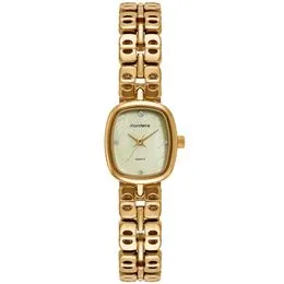 Relógio Feminino Mondaine Minimalista 32970LPMVDM1 Dourado