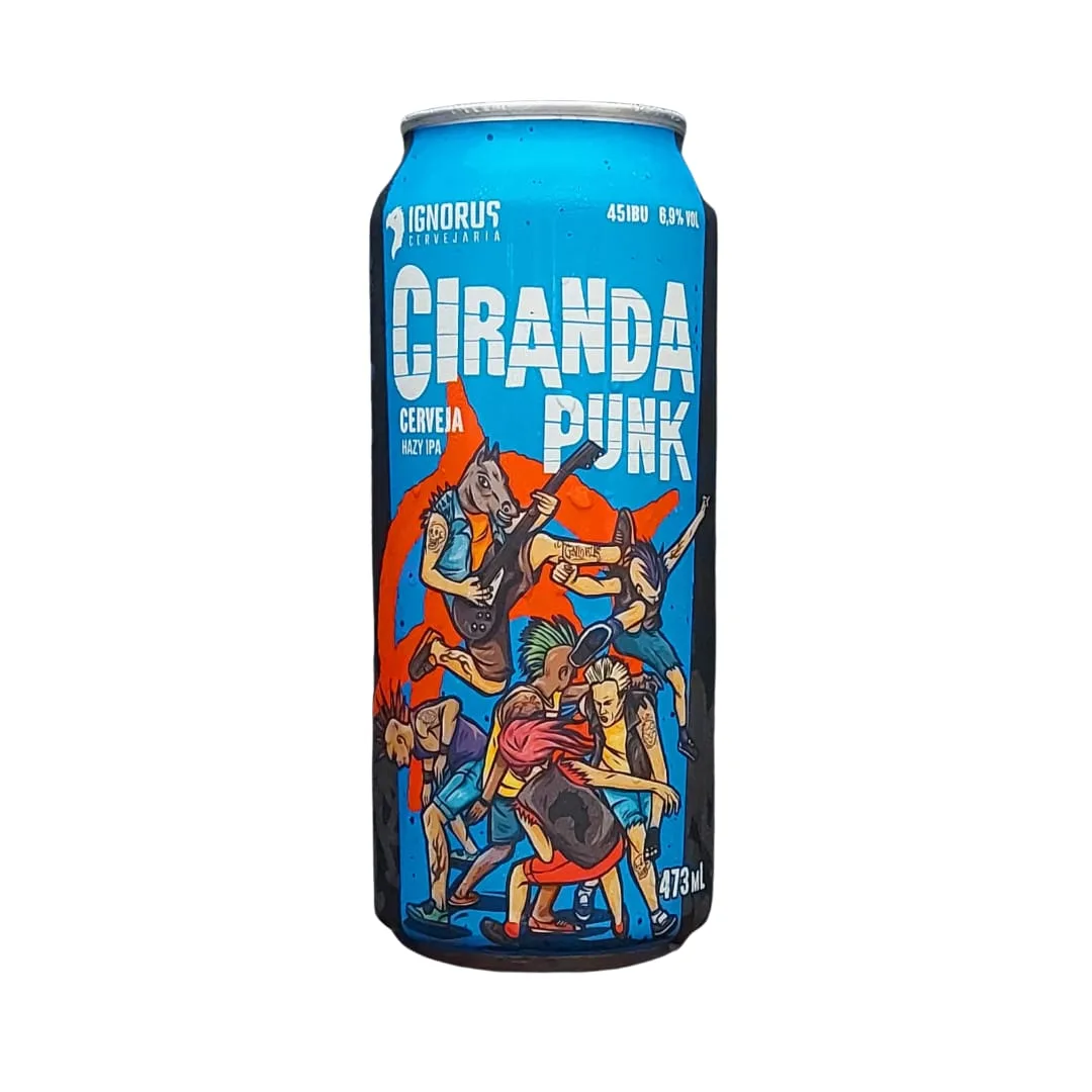 Cerveja Ignorus Ciranda Punk Hazy IPA 473 ml