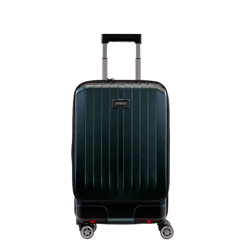 Mala de Viagem Bordo com Rodas 360° Titanium - Verde