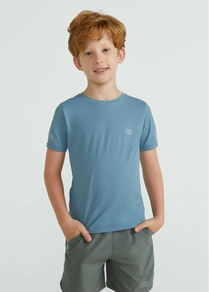 Camiseta Infantil Masculina Manga Curta Sports
