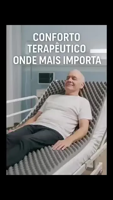Colchão Casca De Ovo Solteiro Ante Escaras