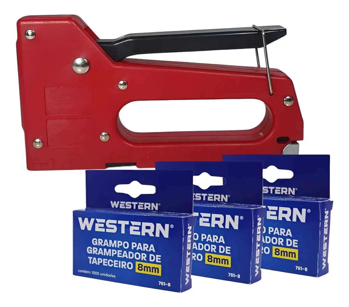 Grampeador Profissional Para Estofados Sofás Madeira Telas