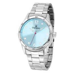 Relógio Masculino Champion Quartz CH30386F Azul Claro|Prata