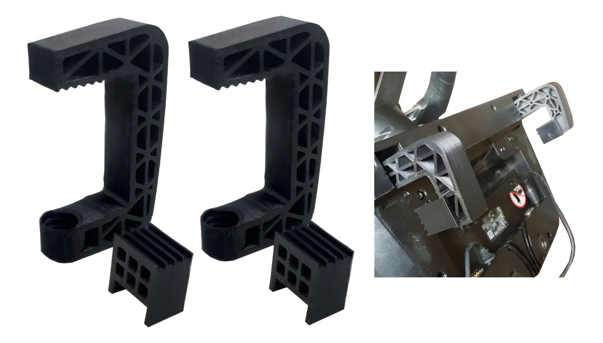 2 Presilhas Grampos Compatível Volante Logitech G25 G27 G29