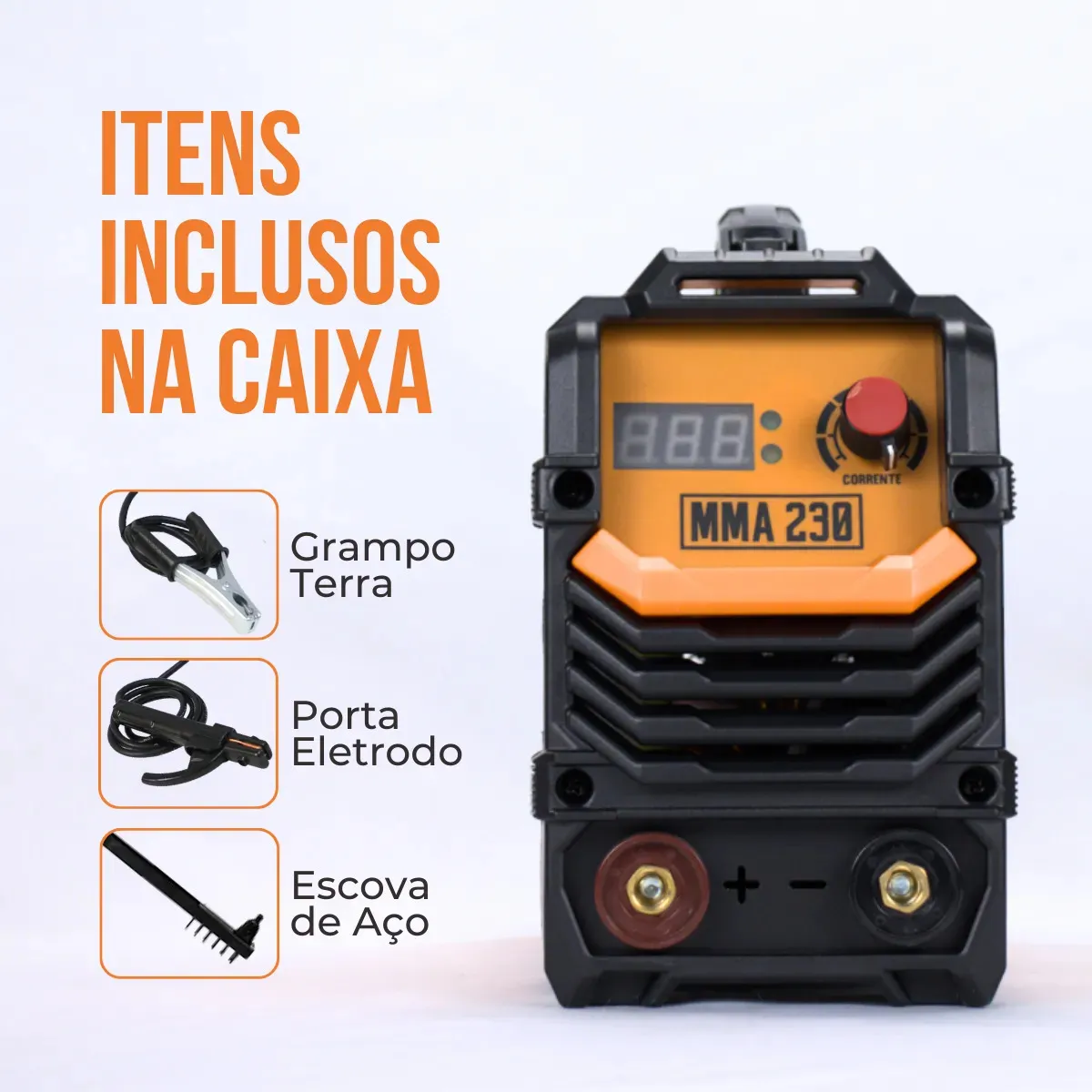 Máquina Solda Inversora 230a Pró Euro MMA Tig