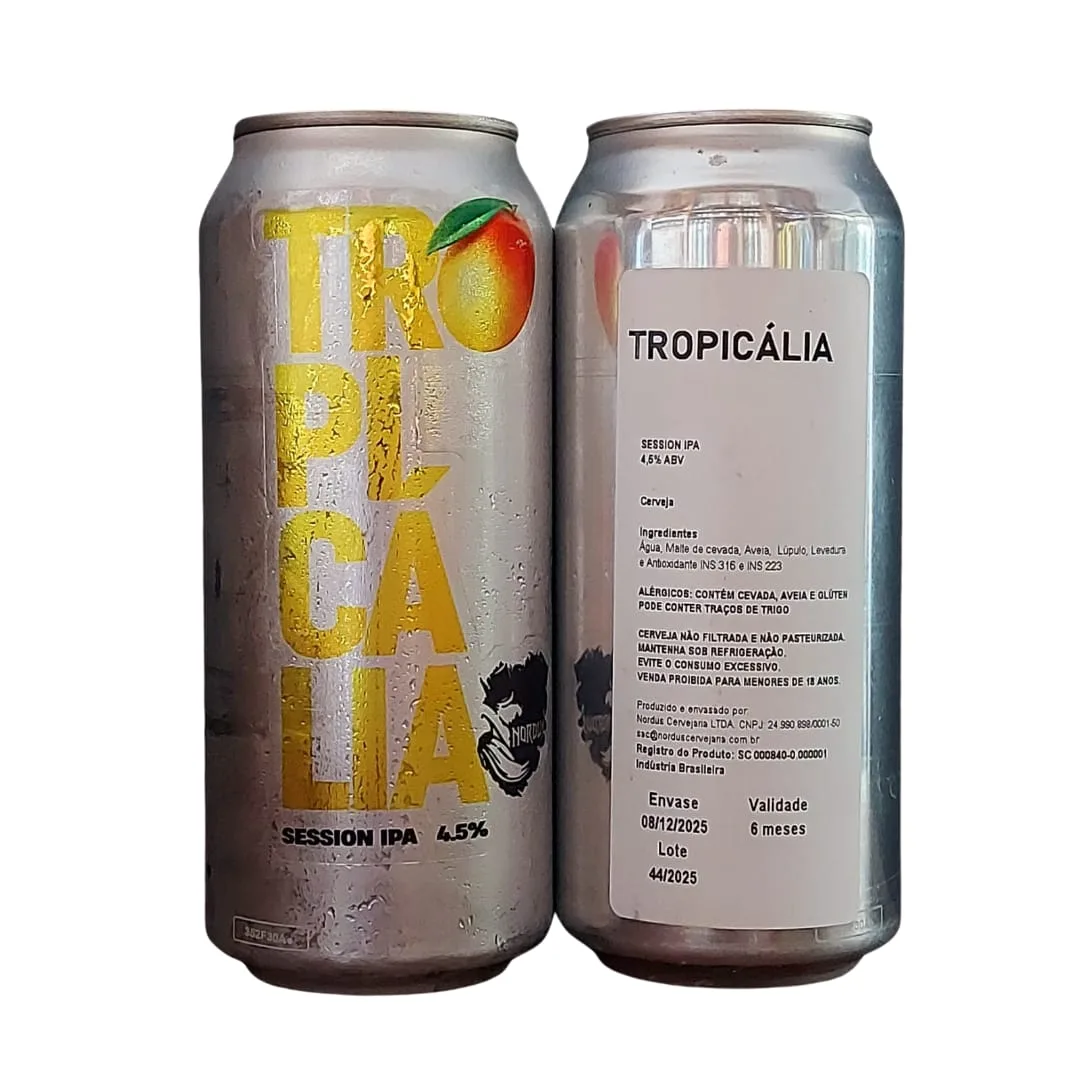 Cerveja Nordus Tropicália Session IPA 473 ml