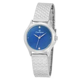 Relógio Feminino Champion Quartz CF26348F Azul|Prata