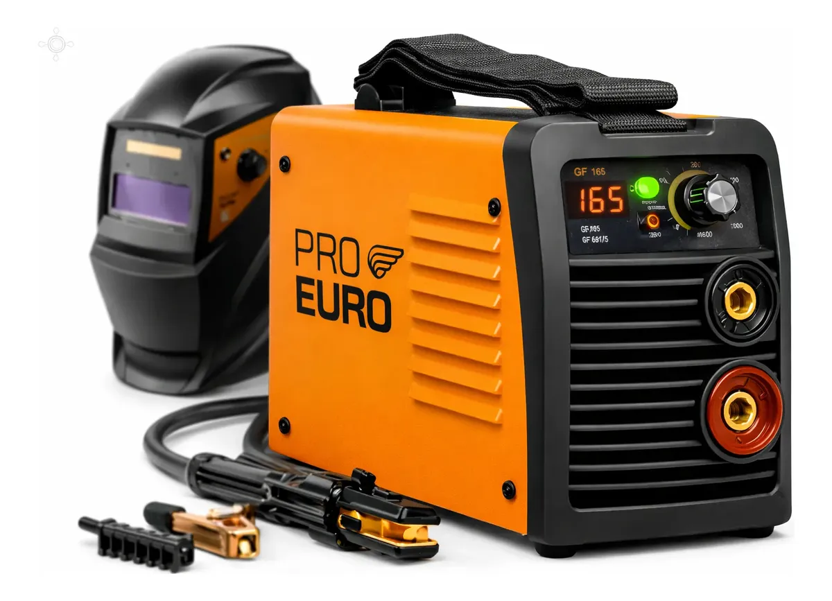 Kit Máquina De Solda Gp-165 A Bivolt + Máscara Automática