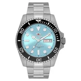 Relógio Orient Automático Submariner Azul Claro NH3SS010