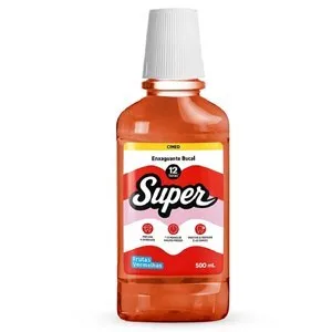 Super Enxaguante Bucal Frutas Vermelhas 500Ml
