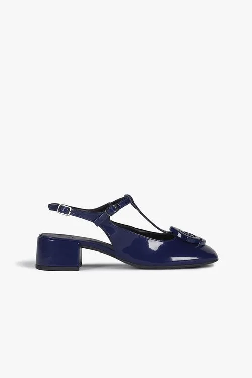 Sapato Feminino Slingback Mundial Seleste