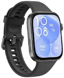 Smartwatch, HUAWEI WATCH FIT 3, Tela AMOLED de 1,82", Design Ultra-fino,Monitoramento Completo de Exercícios,Gerenciamento Abrangente da Saúde, Compatível com iOS e Android, Preto
