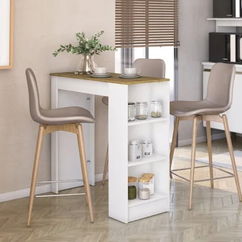 Bancada Mesa de Cozinha 90x91,5cm Bologna Yescasa