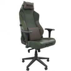 Cadeira Gamer PCYes Ultimate Jade Fire, Tecido, Ajustável, Reclinável, 4D, Verde, PCGU-JF