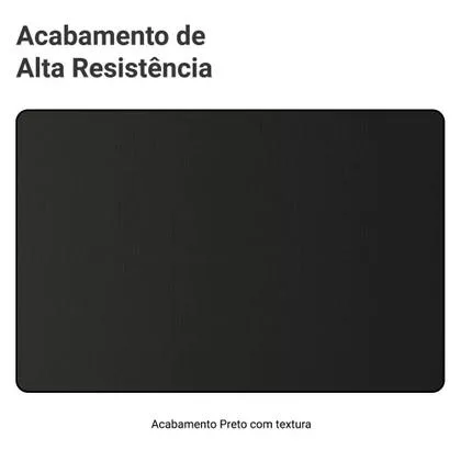 Armário de Cozinha Completa 260cm Preto Reims Madesa 11