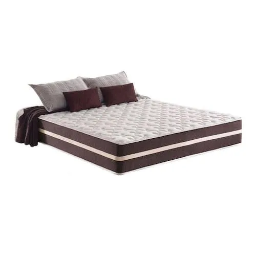 Cama Box Com Baú Casal + Colchão De Molas - Anjos - Classic Superlastic 138cm - Preto